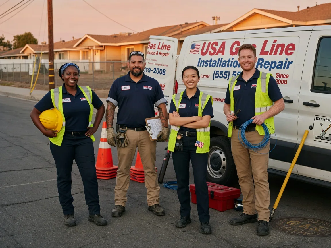Gas Line Installation company in Electric City, WA